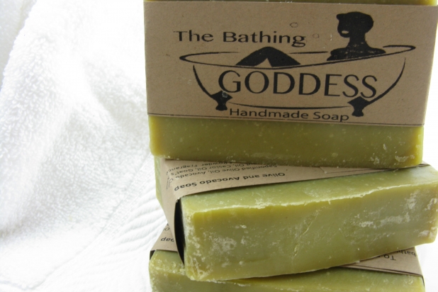 Olive and Avocado Soap Green Tea Bergamot Blended Soap for Mature Skin