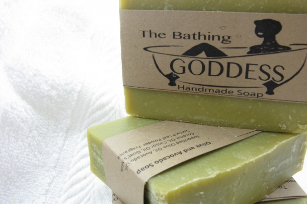 Olive and Avocado Soap Green Tea Bergamot Blended Soap for Mature Skin