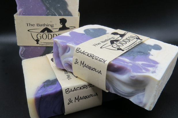 Blackberry & Magnolias Goats Milk Soap