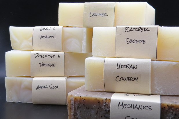 Homemade Soap Bars with Essential Oils - A Cowboy's Wife