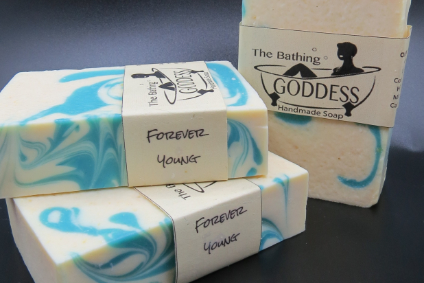 Forever Young Goats Milk Soap by The Bathing Goddess