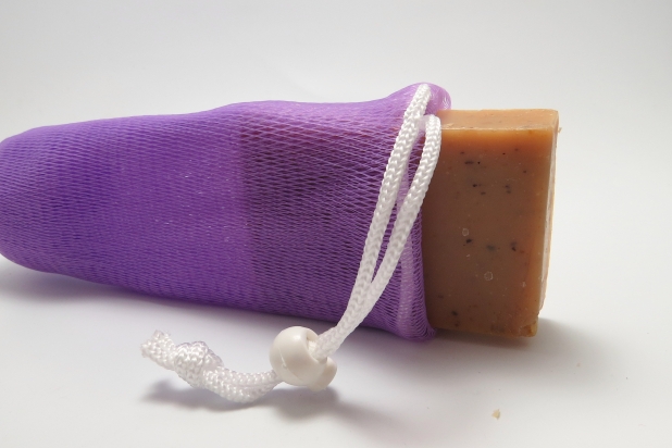 Soap Saver Loofah Bag