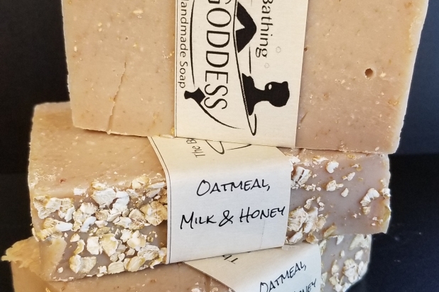 Handmade Oatmeal Soap The Bathing Goddess