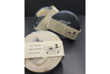 Tea Tree and Peppermint Face Soap with Activated Charcoal
